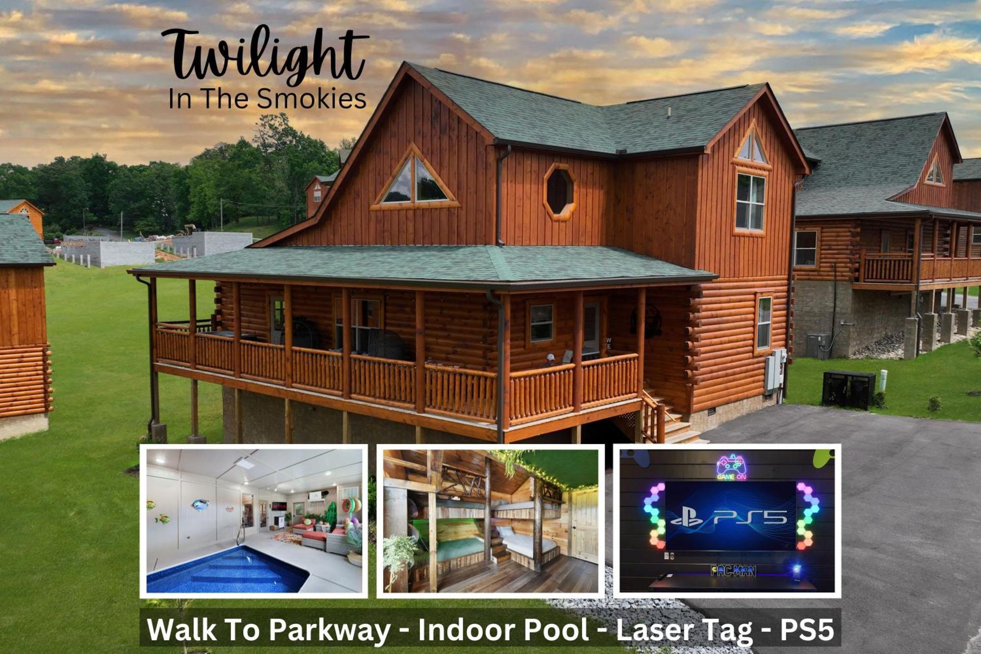 Walk To Parkway - Indoor Pool - Treehouse Loft Ps5 Villa Pigeon Forge Exterior photo